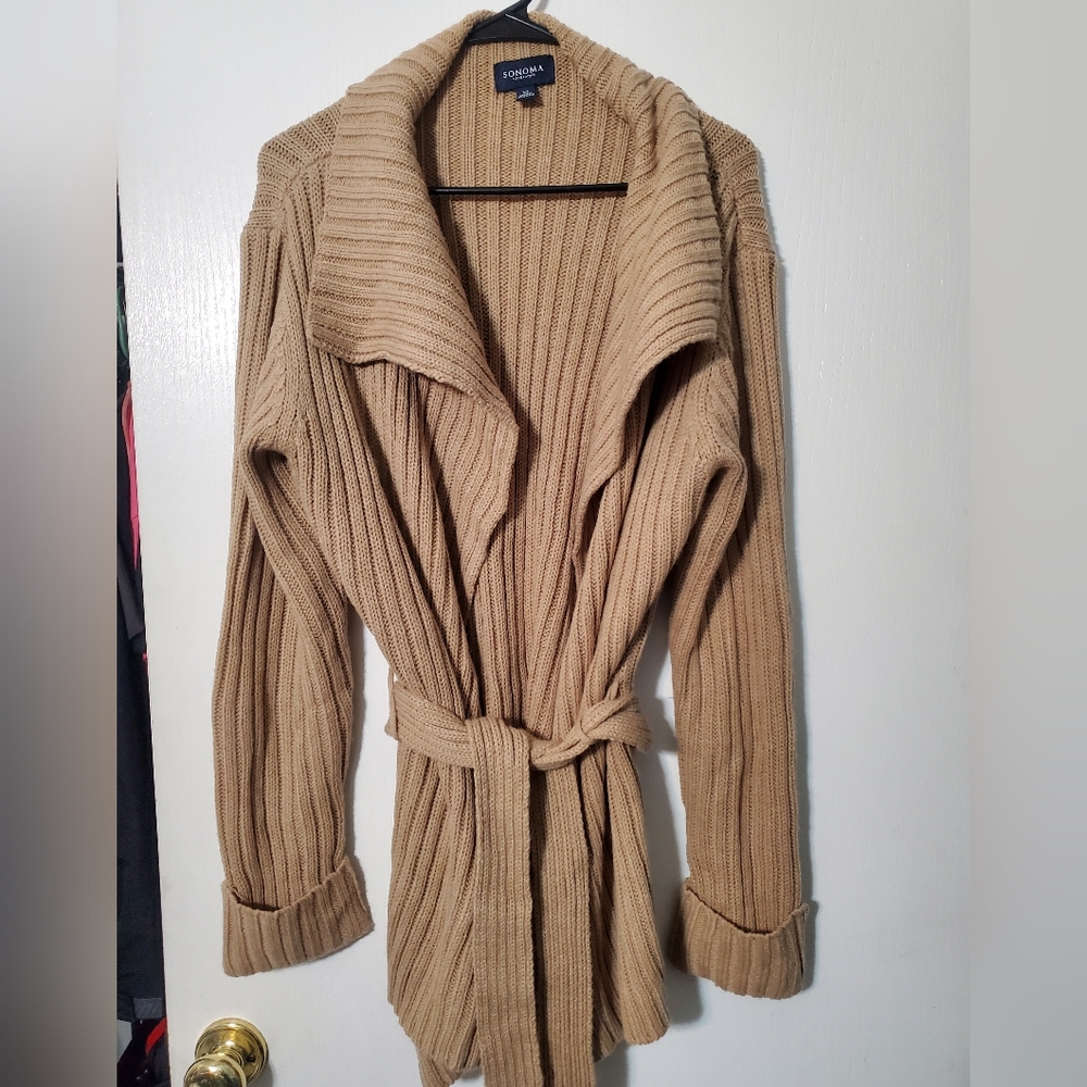 Woman's duster sweater 019